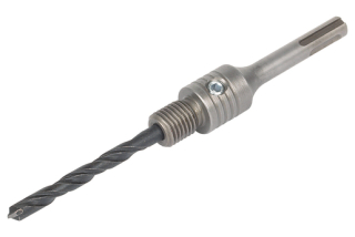 WOLFCRAFT 5955000 upínací trn SDS-plus se centrovacím vrtákem, průměr 8 mm, 110 mm
