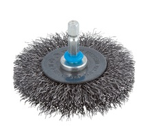 WOLFCRAFT 2102000 Kartáč ocelový drátěný kotouč 100x10mm