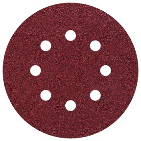 WOLFCRAFT 2252000 Kotouč brusný přilnavý 125 mm zrnitost 180, 5 ks