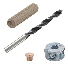 WOLFCRAFT 2918000 Sada kolíkovací 10mm