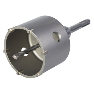 WOLFCRAFT 5483000 Korunka vrtací 68mm osazená tvrdokovem s upínacím trnem SDS+
