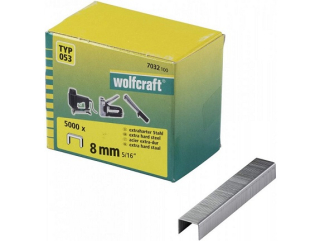 WOLFCRAFT 7032100 Spona široká čalounická 11,2mm výška 8mm, 5000ks