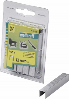 WOLFCRAFT 7042000 Spona široká čalounická 11,2mm výška 12mm, 1000ks