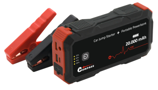 COMPASS 07164 powerbanka s funkcí JUMP STARTER 20.000mAh 2000A