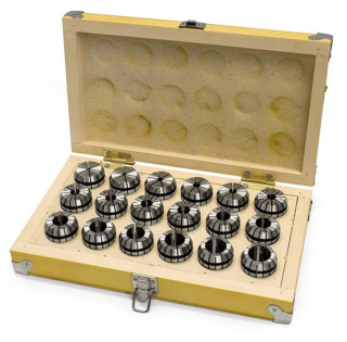 OPTIMUM Kleštiny ER32, 3 – 20 mm, sada 18 ks - 3441122