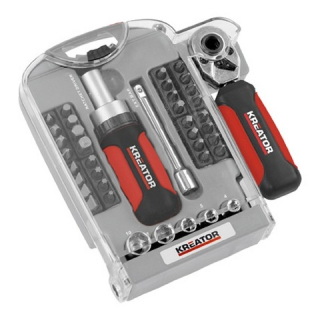 KREATOR KRT064610 Sada bitů 40 ks PZ/PH/SL/HX/TX