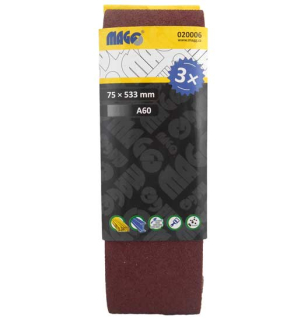 Magg Brusný pás 75x533mm A60 - 3ks