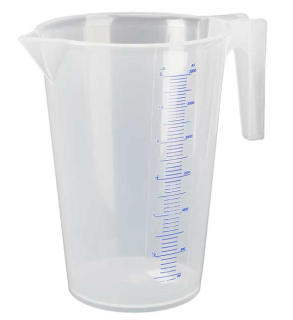 PRESSOL 07064 odměrka PP průhledná 3000ml