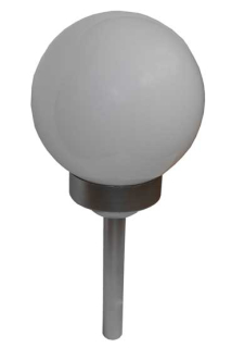 Zahradní solární LED světlo WHITE BALL