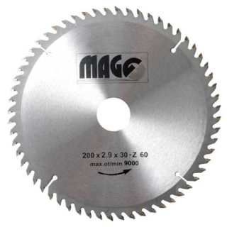 Magg Pilový kotouč 200x2,9x30mm/60 zubů - střídavě šikmé