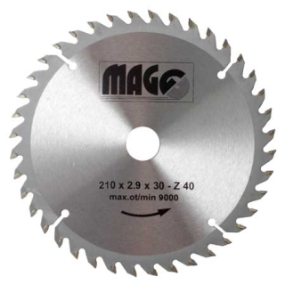 Magg Pilový kotouč 210x2,9x30mm/40 zubů - střídavě šikmé