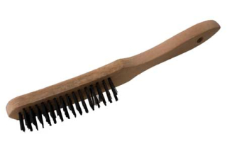 Magg Ruční kartáč 4-řadý dřevěná rukojeť