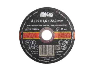 Magg Řezný kotouč na nerez 125x1,6x22,2mm