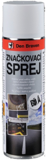 Den Braven - značkovací sprej  500ml - bílý