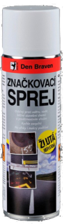 Den Braven - značkovací sprej  500ml - reflexní žlutá