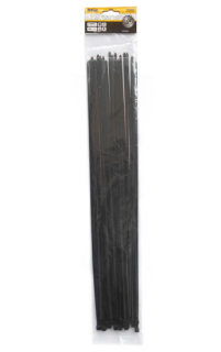 MAGG TS48500C Stahovací pásky 4,8x500mm černé/25ks